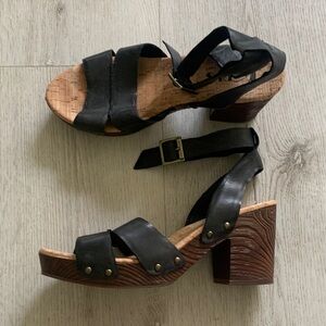 Korks Shoes Korks Mia Platform Sandals In Rust